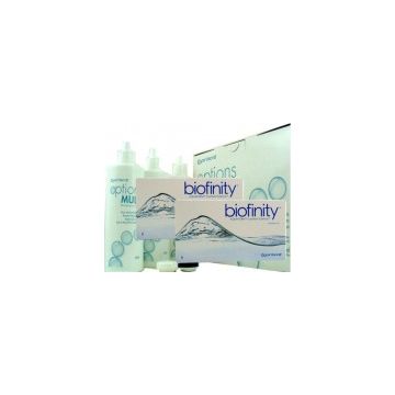 Biofinity, 2x 6er Box + Pflegemittel