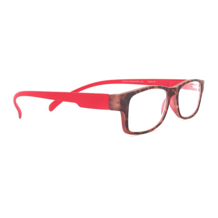 Klammeraffe NO 06 Red Havanna Lesebrille main product photo