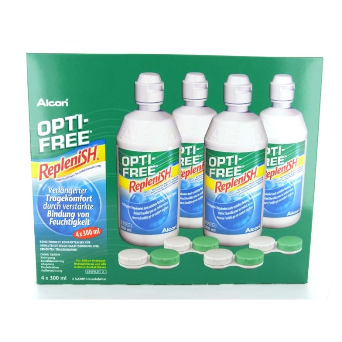 OPTI-FREE RepleniSH, 4x 300ml main product photo
